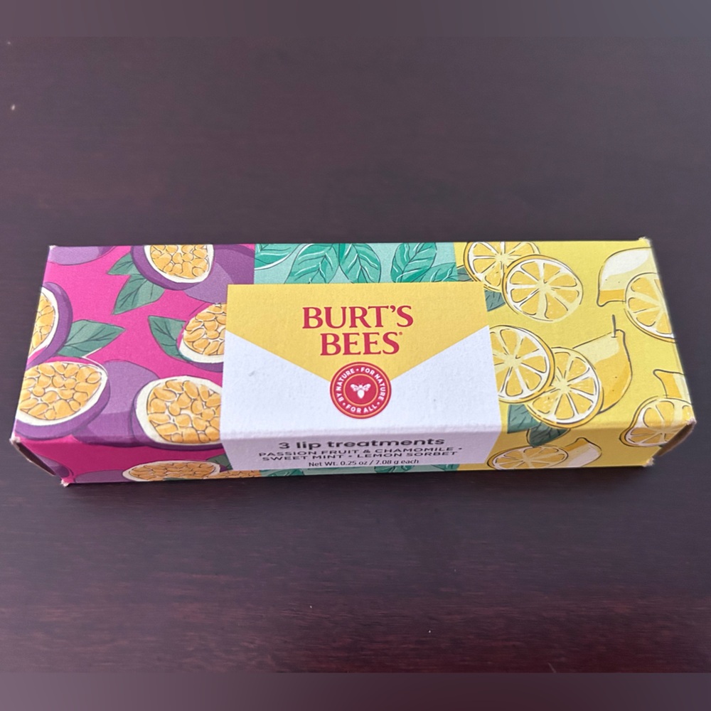 Burt's Bees Lip Treatment Trio
